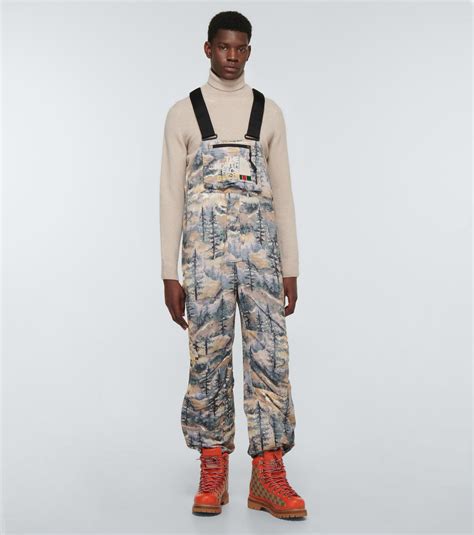 gucci overalls baby|gucci north face overalls men.